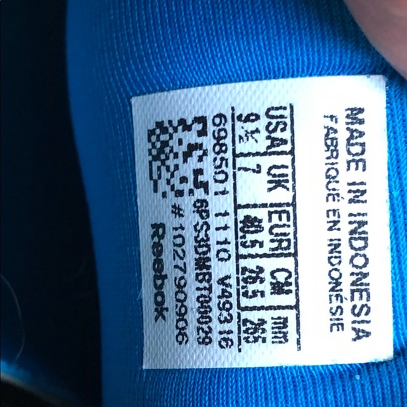 Reebok Women’s Sneakers Size 9 1/2 - Picture 4 of 4